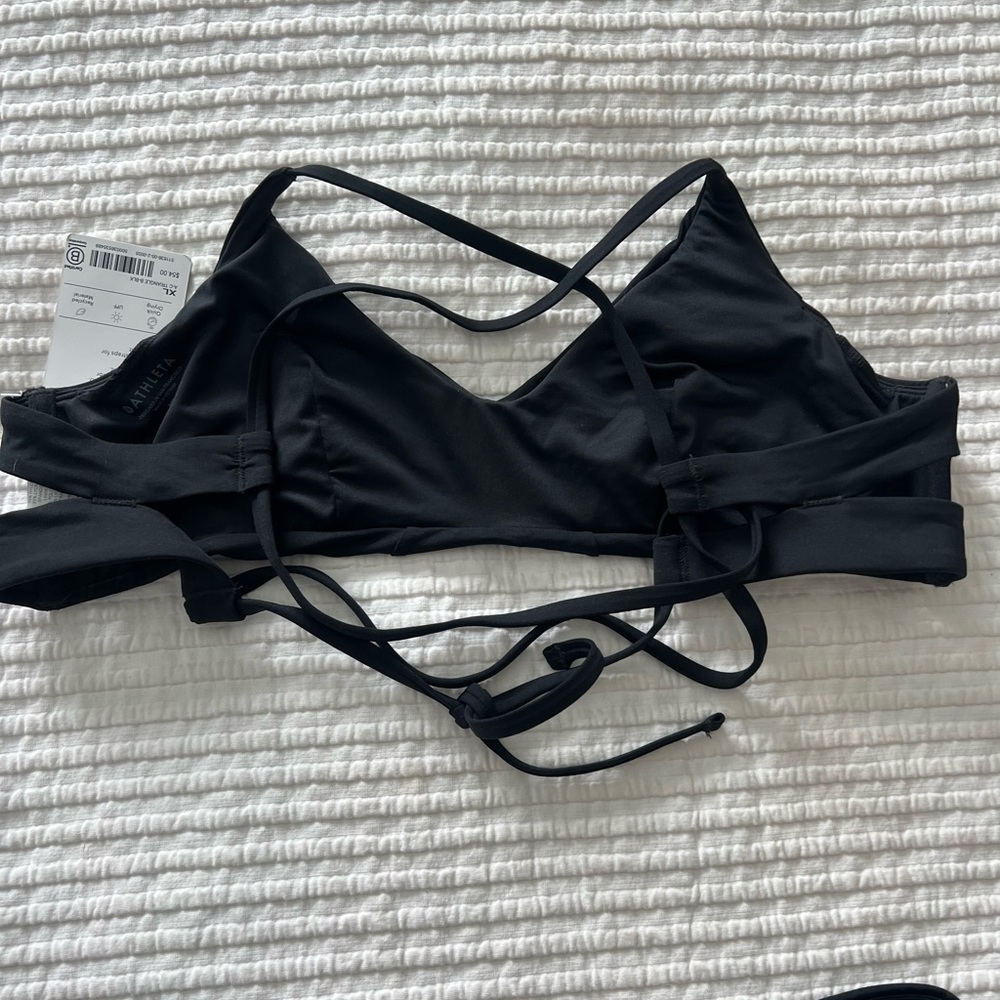 Athleta black bikini